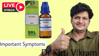 Live DRKirti Vikram  Vinca Minor Homeopathic Medicine Eczema Episode 1759 71222 [upl. by Yespmed786]