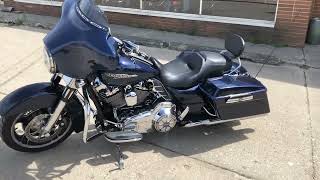 2012 HARLEY STREET GLIDE FOR SALE IN MICHIGAN U7384 [upl. by Yniattirb]