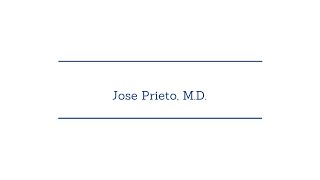 Meet Jose Prieto MD [upl. by Pickens]