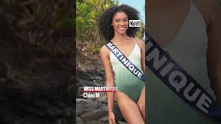 Miss France 2024  les portraits des Miss en maillot [upl. by Rosanne]