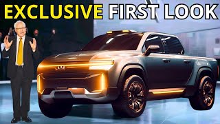 Kia Ceo Our New Pickup Truck Shocks The Entire Car Industry [upl. by Elbag]