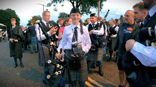 World Pipe Band Championships 190823 with Peoples Ford Boghall amp Bathgate [upl. by Boucher]