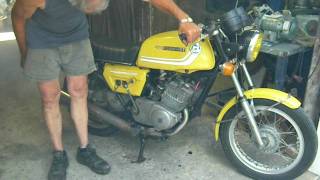 Motobecane  Motoconfort 350cc two stroke triple second part [upl. by Eelrahs]