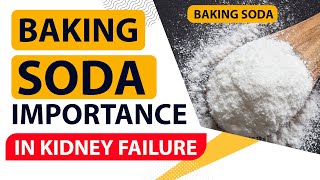 Baking Soda Importance in Kidney Failure [upl. by Manning]