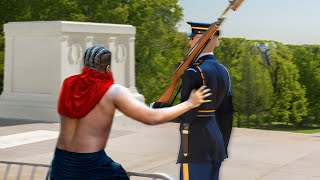 That’s Why You Never Mess With The Guard Of The Tomb Of The Unknown Soldier [upl. by Gray]