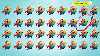 Find The Odd 1  Difference Emoji  Emoji Puzzles findthedifference [upl. by Mcdonald525]