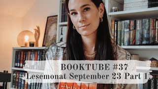 Booktube 36  Lesemonat September 2023 Part 1  Dunbridge Academy Gallant VE Schwab [upl. by Chiarra]