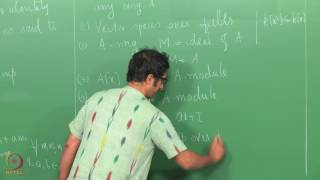 Lecture 8  Modules and Homomorphisms [upl. by Kcuhc]