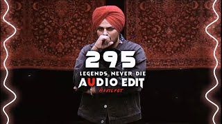 295  Sidhu moose wala edit audio No copyright audio edit 295 [upl. by Retsev]