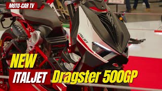 The New Italjet Dragster 500GP Officially Launched  MOTOCAR TV [upl. by Rhiamon]