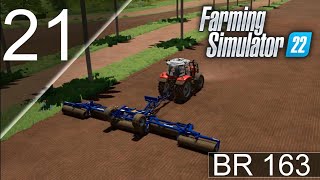 PROCESSO DE ROLAGEM NO CAMPO PARA MAIOR PRODUTIVIDADE FARMING SIMULATOR 22 FAZENDA BR 163 [upl. by Ttehr]