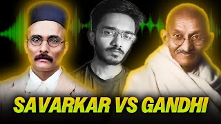 Savarkar vs Gandhi AI Debate😱 [upl. by Ydoc]