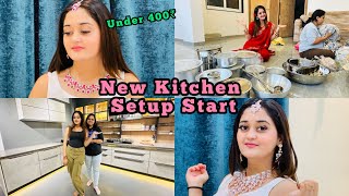 New Kitchen ke Liye New Bartan Lots of New Jewellery Shopping for Festival By Bindass Kavya [upl. by Busey]