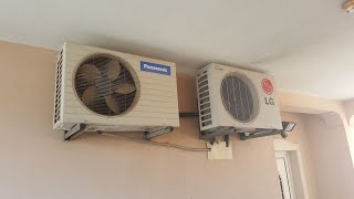 Some ACs at my place Panasonic and LG [upl. by Monro892]