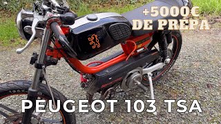 Présentation Peugeot 103 TSA  autres projets  101 103 SP amp Solex 4K60 [upl. by Ainna]