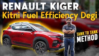 Renault Kiger TurboCVT Mileage Test using Tanktotank Method w Drive Impressions  Sep 2023 [upl. by Aesoh]