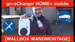 goeCharger HOME mobile  WALLBOX WANDMONTAGE [upl. by Grinnell610]