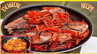 Escabeche RecipeHow To Make Escabeche Pinoy StyleSweet And Sour Fish [upl. by Tayyebeb]