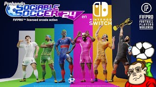 Probando SOCIABLE SOCCER 24 en NINTENDO SWITCH [upl. by Carmen12]