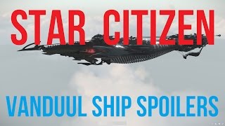 Star Citizen  Vanduul Ship SPOILERS  Stinger Cleaver amp Capital Ships [upl. by Llenrup366]