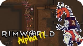 Rimworld Alpha 17 – 13 Psychic Torment  Lets Play Rimworld Gameplay [upl. by Adnerad]