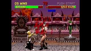 Mortal Kombat 2  Baraka HD Playthrough [upl. by Assiar]