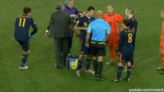 Niederlande  Spanien Foul Nigel de Jong HD [upl. by Clovah]