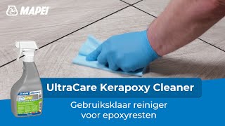 Epoxyresten verwijderen  UltraCare Kerapoxy Cleaner reiniger [upl. by Henriette]