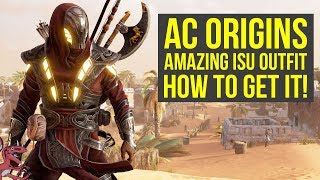 Assassin Creed Origins  Como Conseguir la Armadura Legendaria de ISU  Gameplay Español [upl. by Ariek]