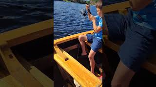 makrell fisking in sponvika White SLAUGEN boat fishing sailboat [upl. by Robinet]