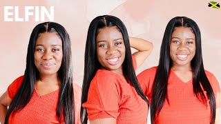 Highly Recommended Glueless HD Lace 9x7 Closure Wig Ft ELFIN HAIR [upl. by Jone]