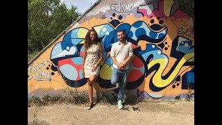 A Châteauroux rencontre avec le graffeur Eskimo dans quotles chemins Nathaliequot [upl. by Nossaj]