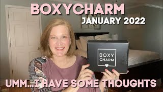 Boxycharm  January 2022 Is This Cream Supposed To Feel Like That [upl. by Anirahc830]