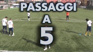 PASSAGGI A 5 CALCIATORI [upl. by Scevor]