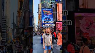 Midtown Manhattan New York City USA shorts timessquare newyork [upl. by Danell]