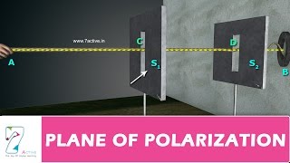 PLANE OF POLARIZATIONPART 01 [upl. by Korfonta]