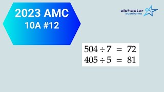 2023 AMC 10A 12 [upl. by Uahsoj]