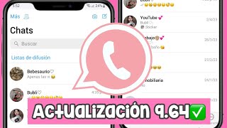 🧸Nueva ACTUALIZACION de WHATSAPP ESTILO IPHONE ABRIL 2023 🌈 ANTIBANEO 964 ✅ [upl. by Adnirak]