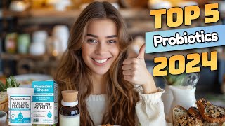 Top 5 Probiotic Supplements on Amazon for 2024 Boost Your Gut Health [upl. by Siravaj]