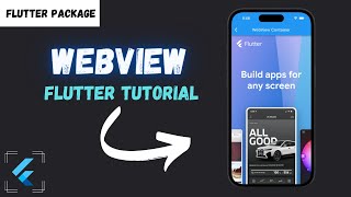 Flutter WebView with Example  Flutter Tutorial for Beginners [upl. by Blakelee]