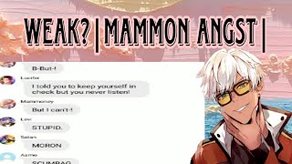 Obey me textweakmammon Angst [upl. by Vitkun]