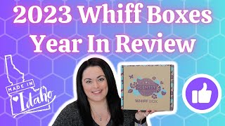 2023 Whiff Boxes Year In Review [upl. by Leind]