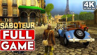 THE SABOTEUR Gameplay Walkthrough Part 1 FULL GAME 4K 60FPS PC  No Commentary [upl. by Akla]