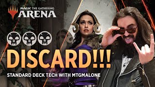 Discard  Mono  Black Midrange  Standard Deck Tech with MTG Malone  MTG Arena [upl. by Marge]