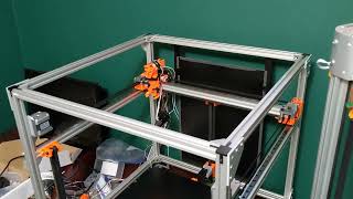 DIY CoreXY 3D Printer SimpleCore 300x300 Version  Part 2 [upl. by Agamemnon276]