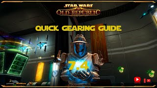 SWTOR 4K  74 Гайд по экипировке 336\344 [upl. by Gnurt]