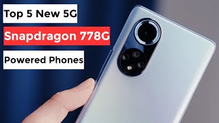 Top 5 New Snapdragon 778G Powered Phones [upl. by Rashidi772]