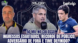 RECORDE REMO ANUNCIA MAIS DE 50 MIL INGRESSOS VENDIDOS TIME DEFINIDO TÉCNICO ADVERSÁRIO FORA E [upl. by Zwick]