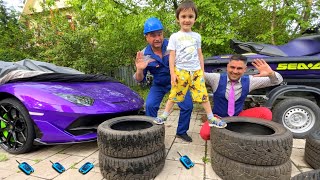 Car Keys to Sports Cars VS Uncle amp Mark for Kids [upl. by Donaghue]