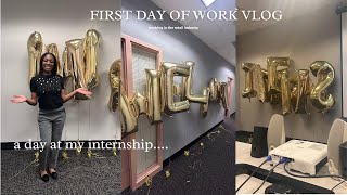 my first day at my new job  life as a Nordstrom intern  Vlog [upl. by Aslam]